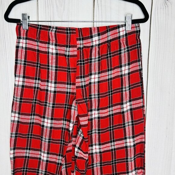 Georgia (UGA) Bulldogs Pajama Pants Sideline Apparel Red Plaid Women's Sz M - Picture 7 of 8